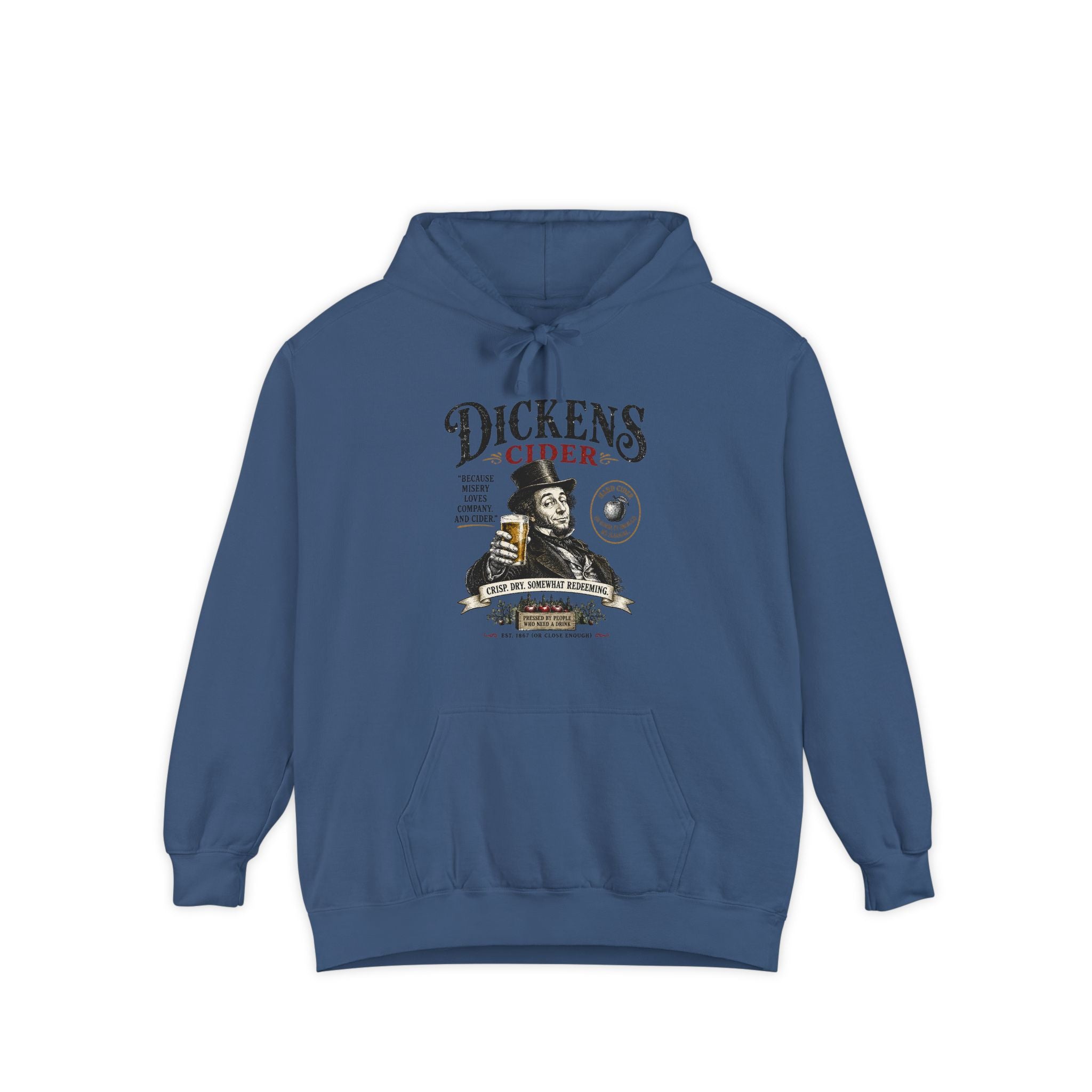 Dickens Cider hoodie | Misery Loves Company, Literary Humour