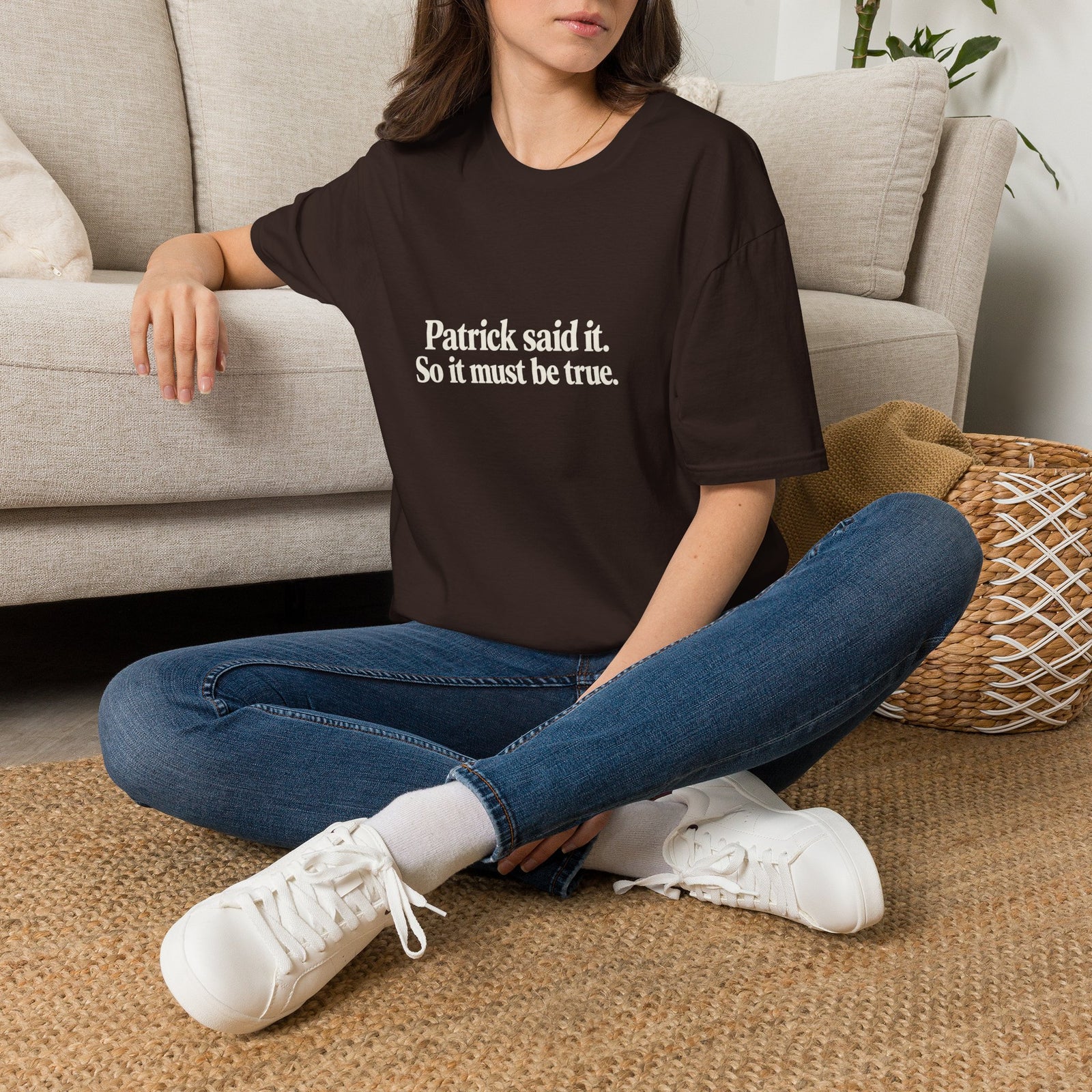 Patrick Said It T-Shirt — Funny Personalized Name Quote Tee
