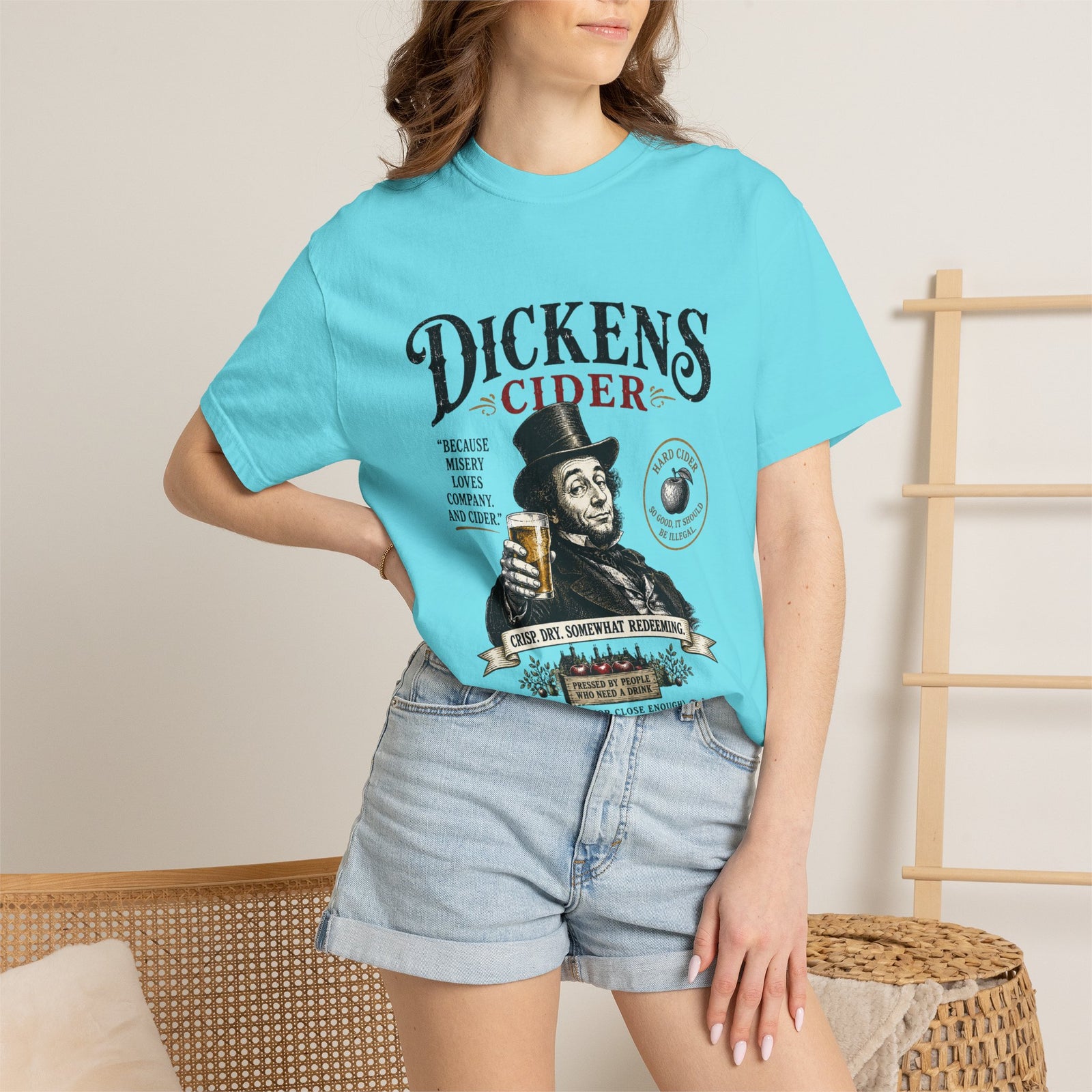 Dickens Cider because misery loves company T-Shirt