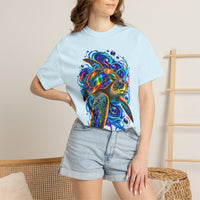 Sea Turtle Psychedelic Graphic T-Shirt