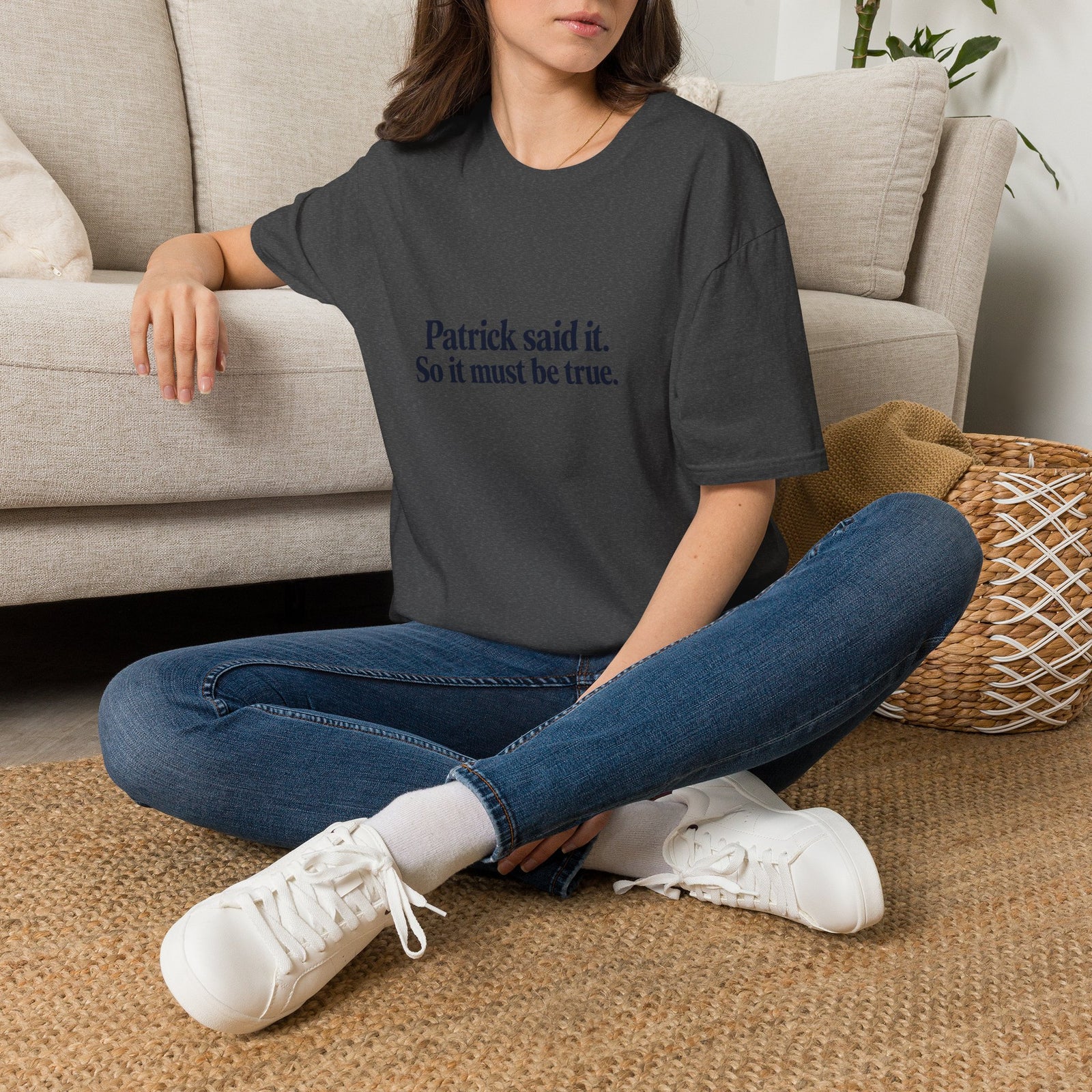 Patrick Said It T-Shirt — Funny Personalized Name Quote Tee