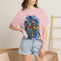 Sea Turtle Psychedelic Graphic T-Shirt