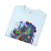 Psychedelic Lobster T-Shirt — Vibrant Neon Crustacean Graphic Tee