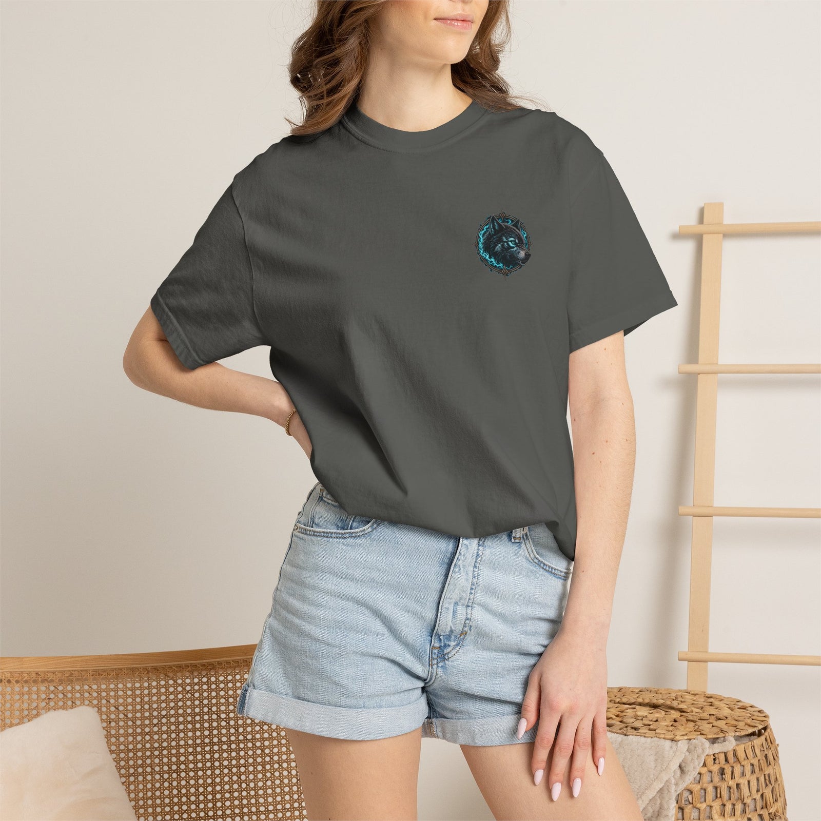 Wolf Moon T-Shirt — Wilderness Adventure Graphic Tee