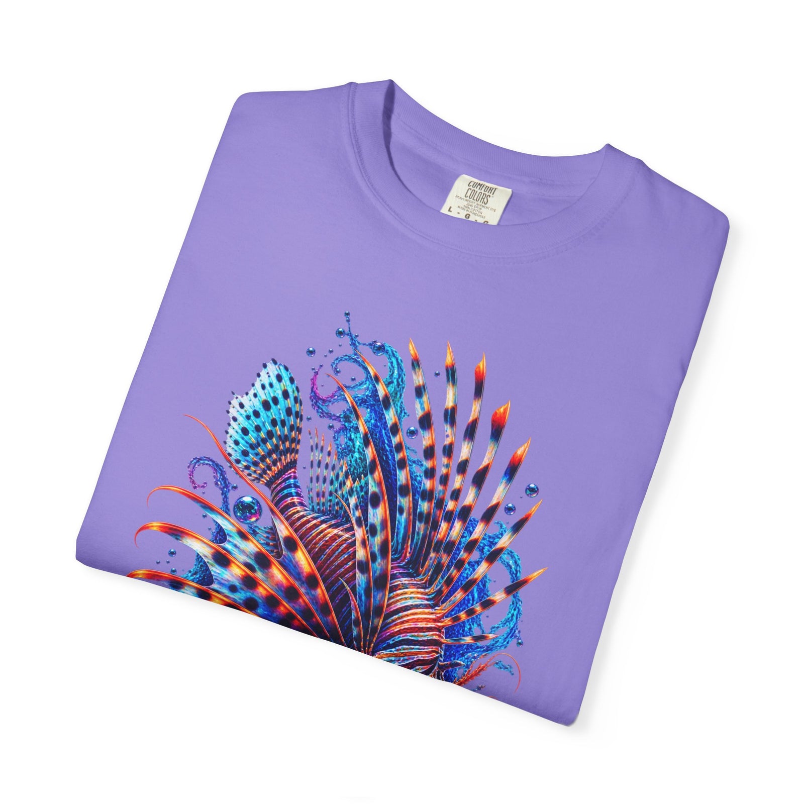 Lionfish Graphic T-Shirt — Vibrant Ocean Reef Art Tee