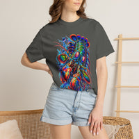 Psychedelic Lobster T-Shirt — Vibrant Neon Crustacean Graphic Tee