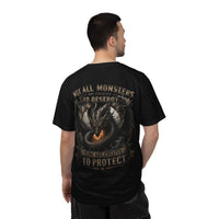 Not All Monsters Are Created To Destroy dragon T-shirt | fantasy dragon tee