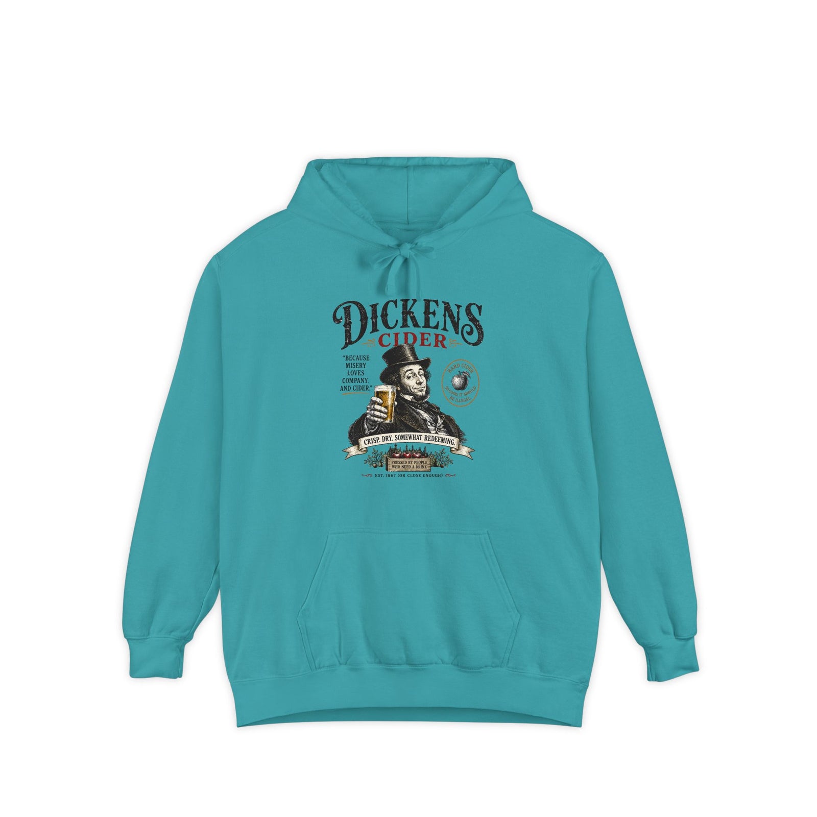 Dickens Cider hoodie | Misery Loves Company, Literary Humour