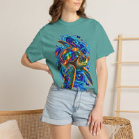 Sea Turtle Psychedelic Graphic T-Shirt
