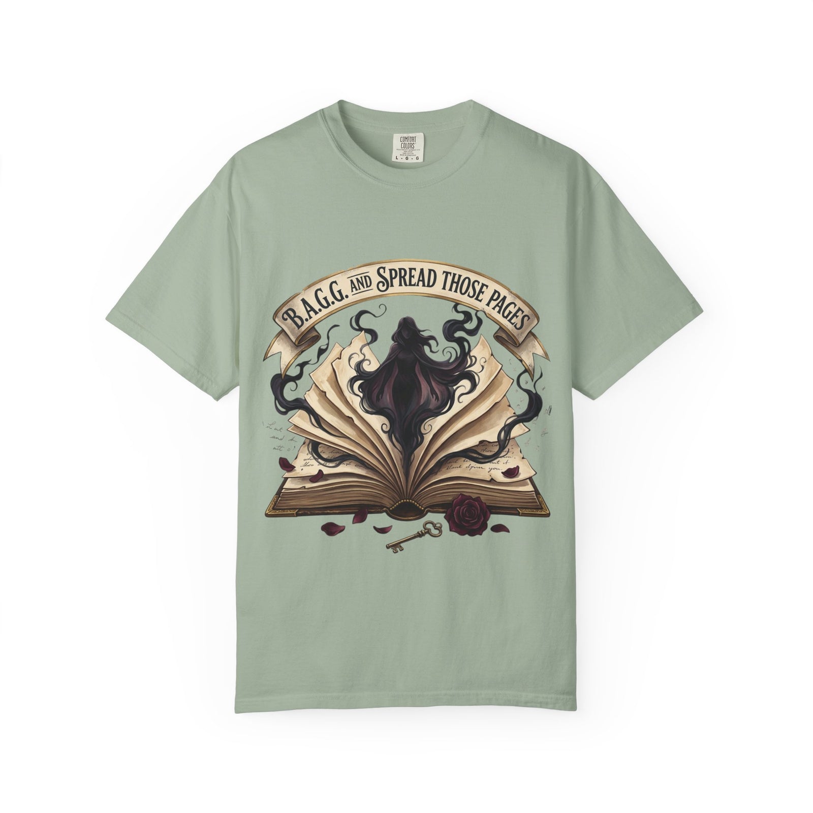 B.A.G.G. and Spread Those Pages Shirt, Fantasy Reader Tee, Book Lover T-Shirt, Fairy Book Shirt, Reading Gift, Bookworm Apparel