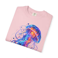 Jellyfish Glow T-Shirt — Neon Ocean Art Graphic Tee