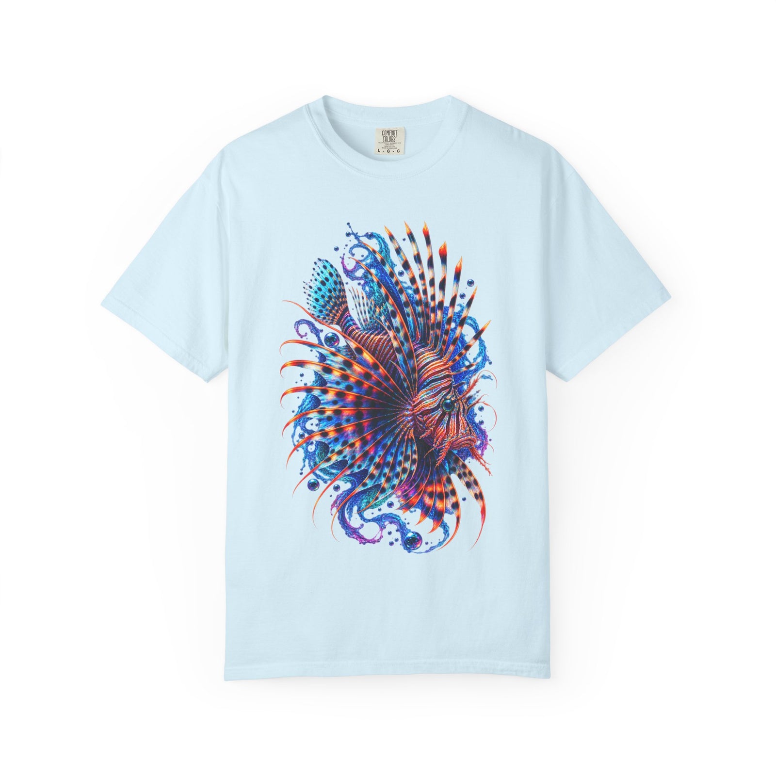 Lionfish Graphic T-Shirt — Vibrant Ocean Reef Art Tee