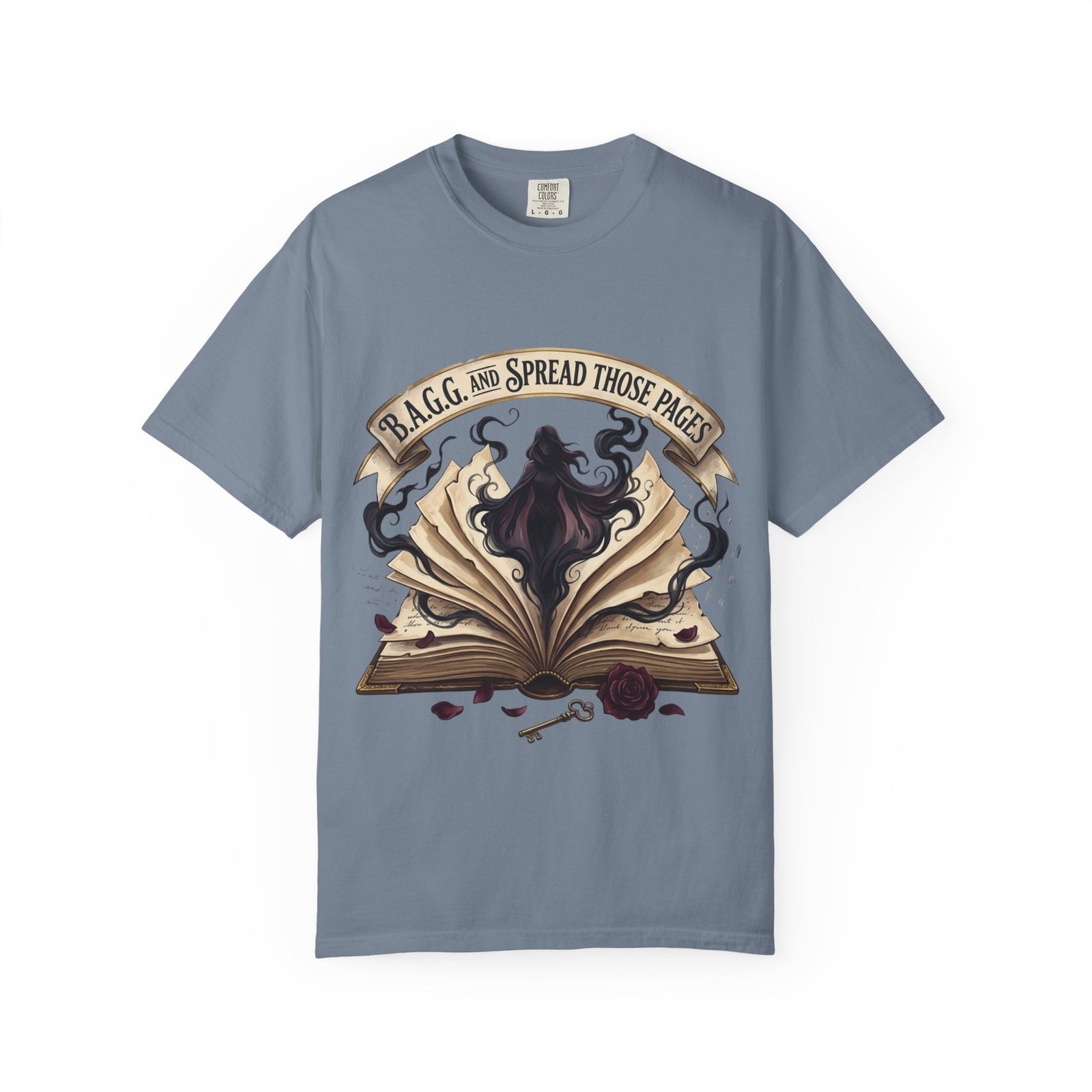 B.A.G.G. and Spread Those Pages Shirt, Fantasy Reader Tee, Book Lover T-Shirt, Fairy Book Shirt, Reading Gift, Bookworm Apparel
