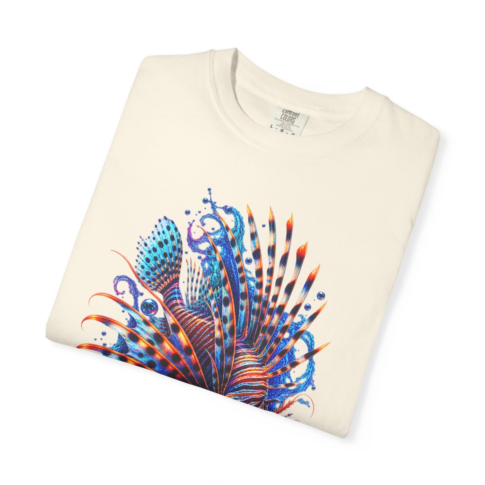 Lionfish Graphic T-Shirt — Vibrant Ocean Reef Art Tee