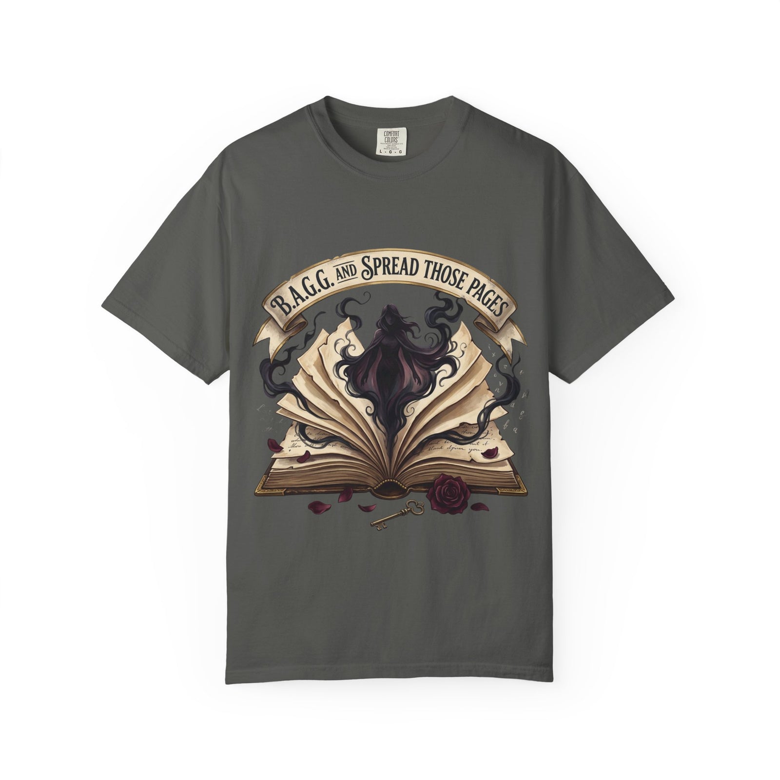 B.A.G.G. and Spread Those Pages Shirt, Fantasy Reader Tee, Book Lover T-Shirt, Fairy Book Shirt, Reading Gift, Bookworm Apparel