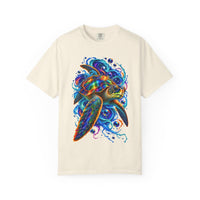 Sea Turtle Psychedelic Graphic T-Shirt