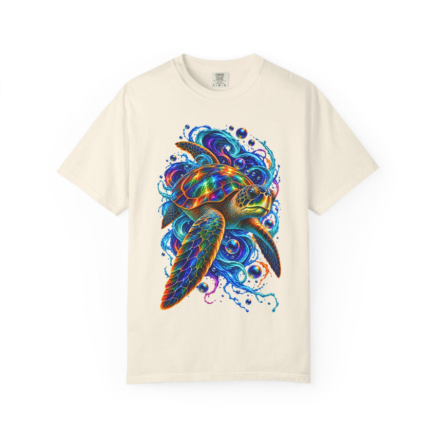 Sea Turtle Psychedelic Graphic T-Shirt