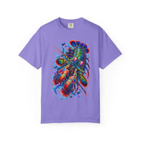Psychedelic Lobster T-Shirt — Vibrant Neon Crustacean Graphic Tee