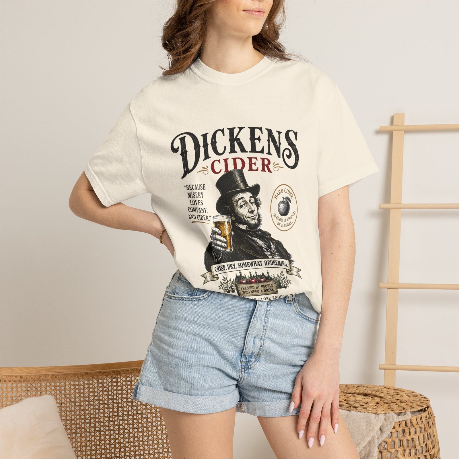 Dickens Cider because misery loves company T-Shirt