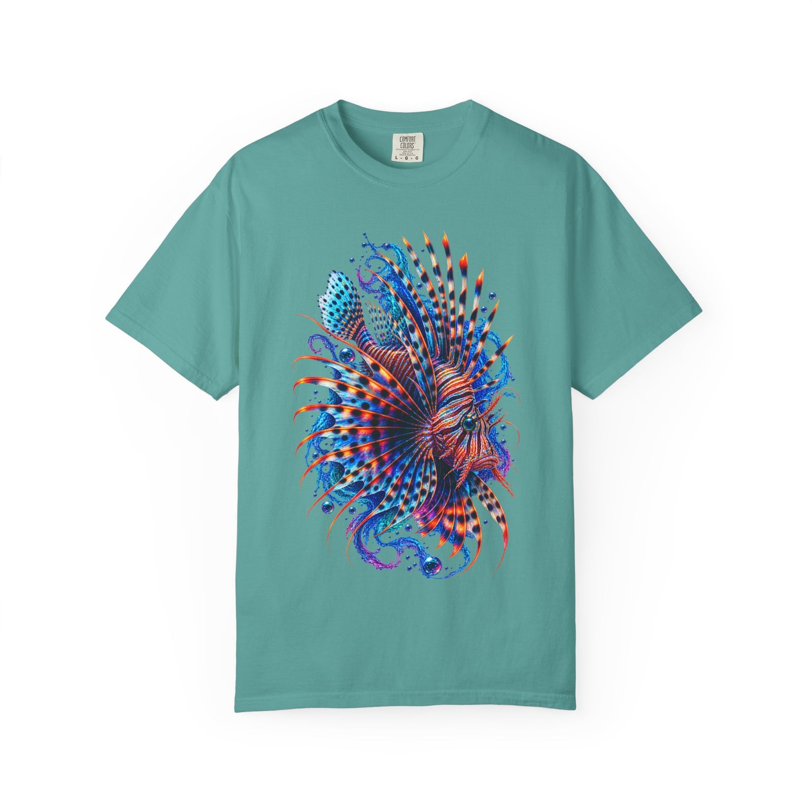 Lionfish Graphic T-Shirt — Vibrant Ocean Reef Art Tee