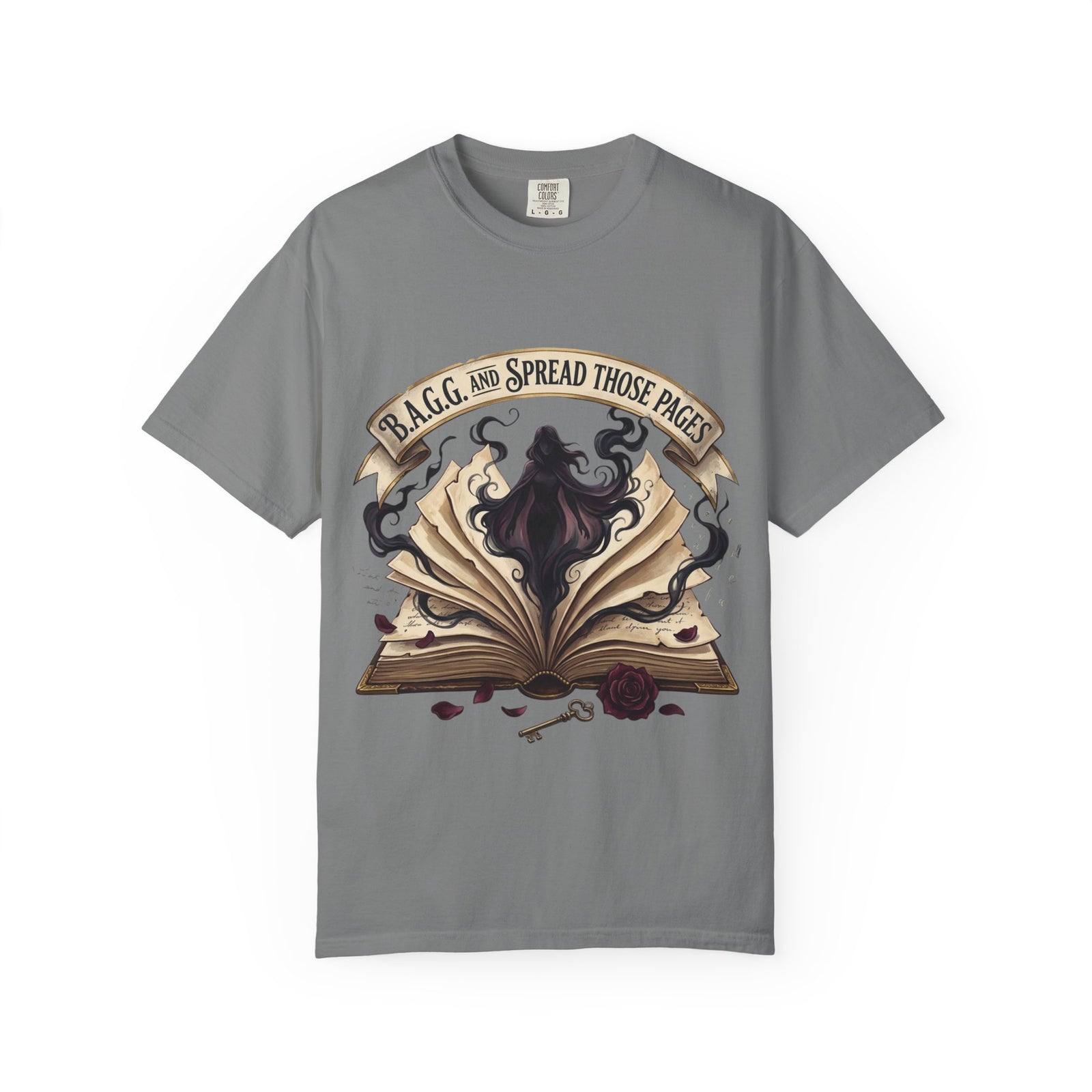 B.A.G.G. and Spread Those Pages Shirt, Fantasy Reader Tee, Book Lover T-Shirt, Fairy Book Shirt, Reading Gift, Bookworm Apparel