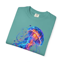 Jellyfish Glow T-Shirt — Neon Ocean Art Graphic Tee