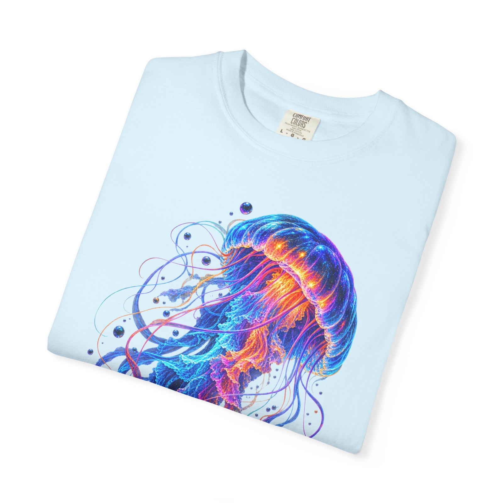 Jellyfish Glow T-Shirt — Neon Ocean Art Graphic Tee