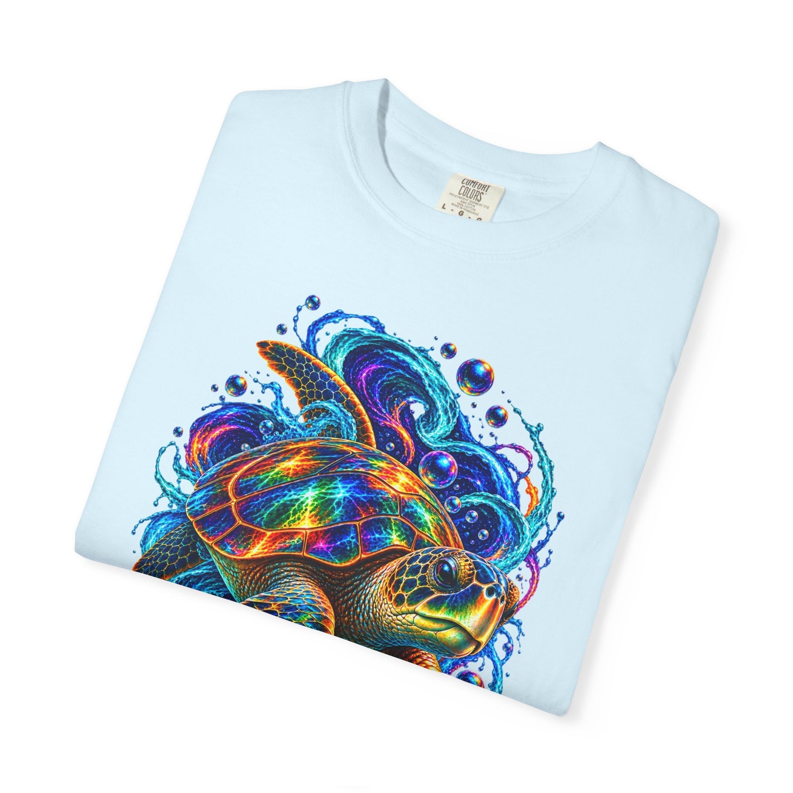 Sea Turtle Psychedelic Graphic T-Shirt