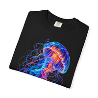 Jellyfish Glow T-Shirt — Neon Ocean Art Graphic Tee