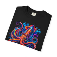 Squid Ink Art T-Shirt — Vibrant Octopus Graphic Tee