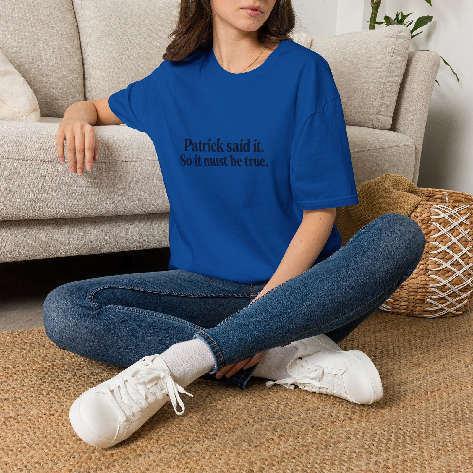 Patrick Said It T-Shirt — Funny Personalized Name Quote Tee