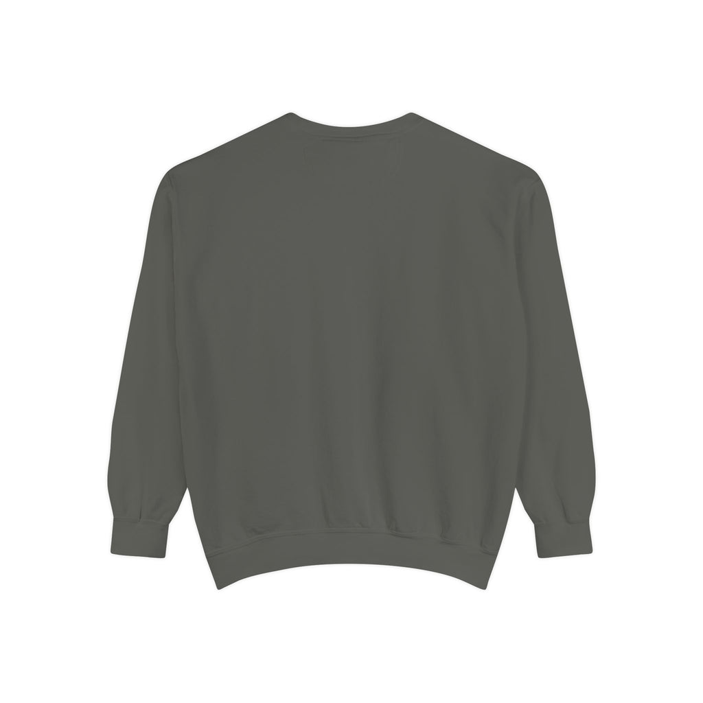 Livin' The Island Life Sweatshirt | Tiki Hut Sunset Beach Scene