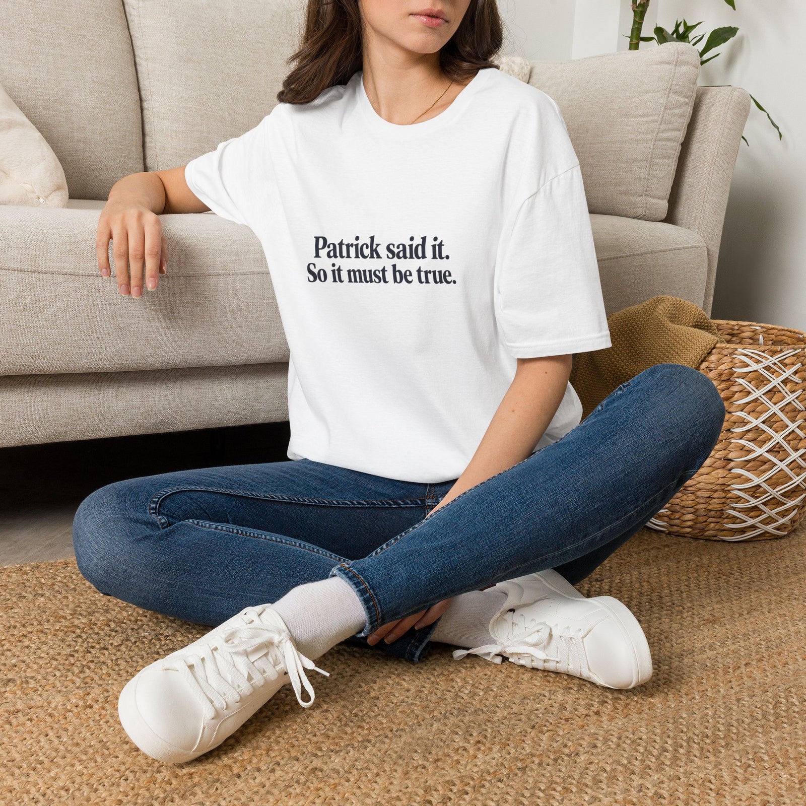 Patrick Said It T-Shirt — Funny Personalized Name Quote Tee