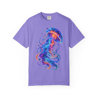 Jellyfish Glow T-Shirt — Neon Ocean Art Graphic Tee