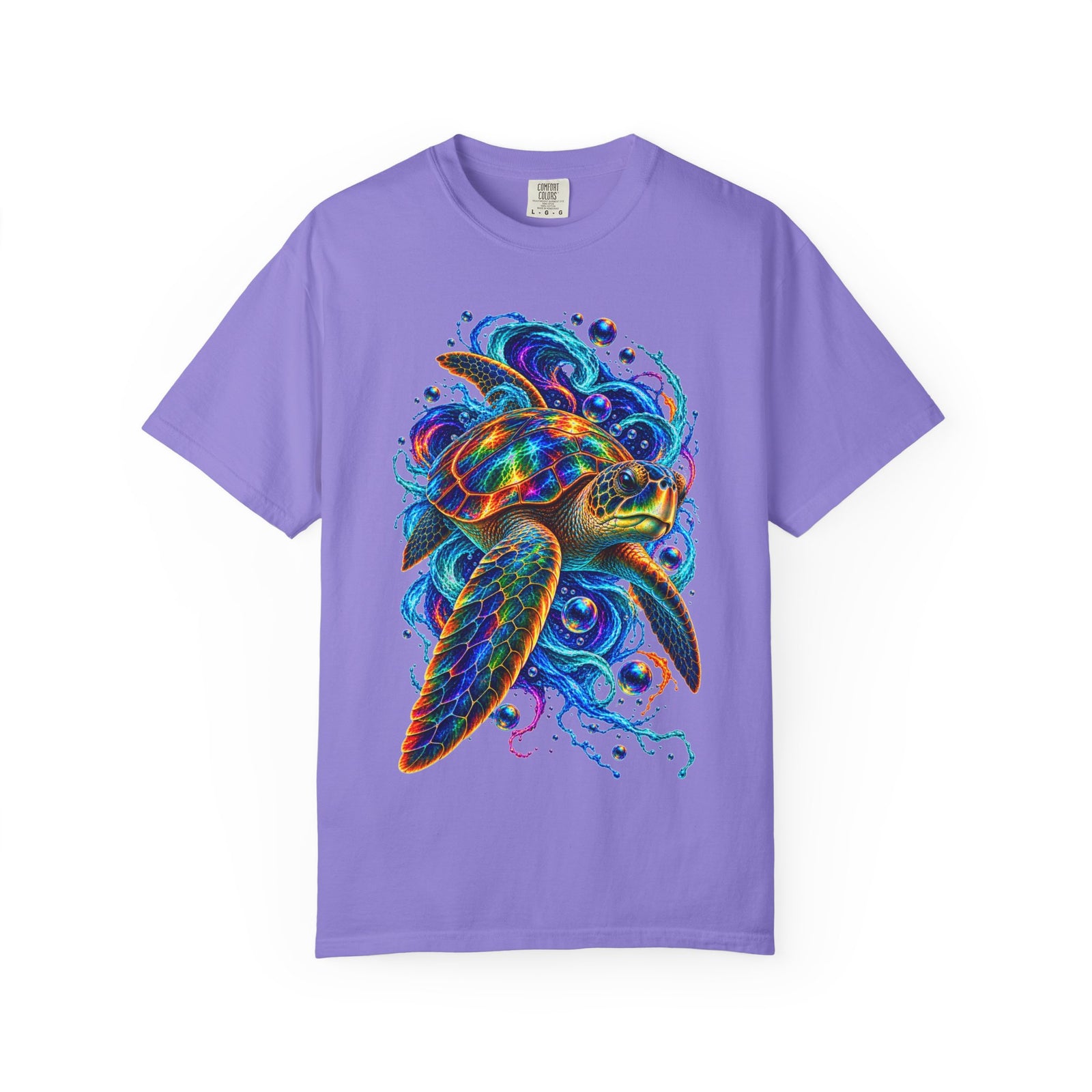 Sea Turtle Psychedelic Graphic T-Shirt