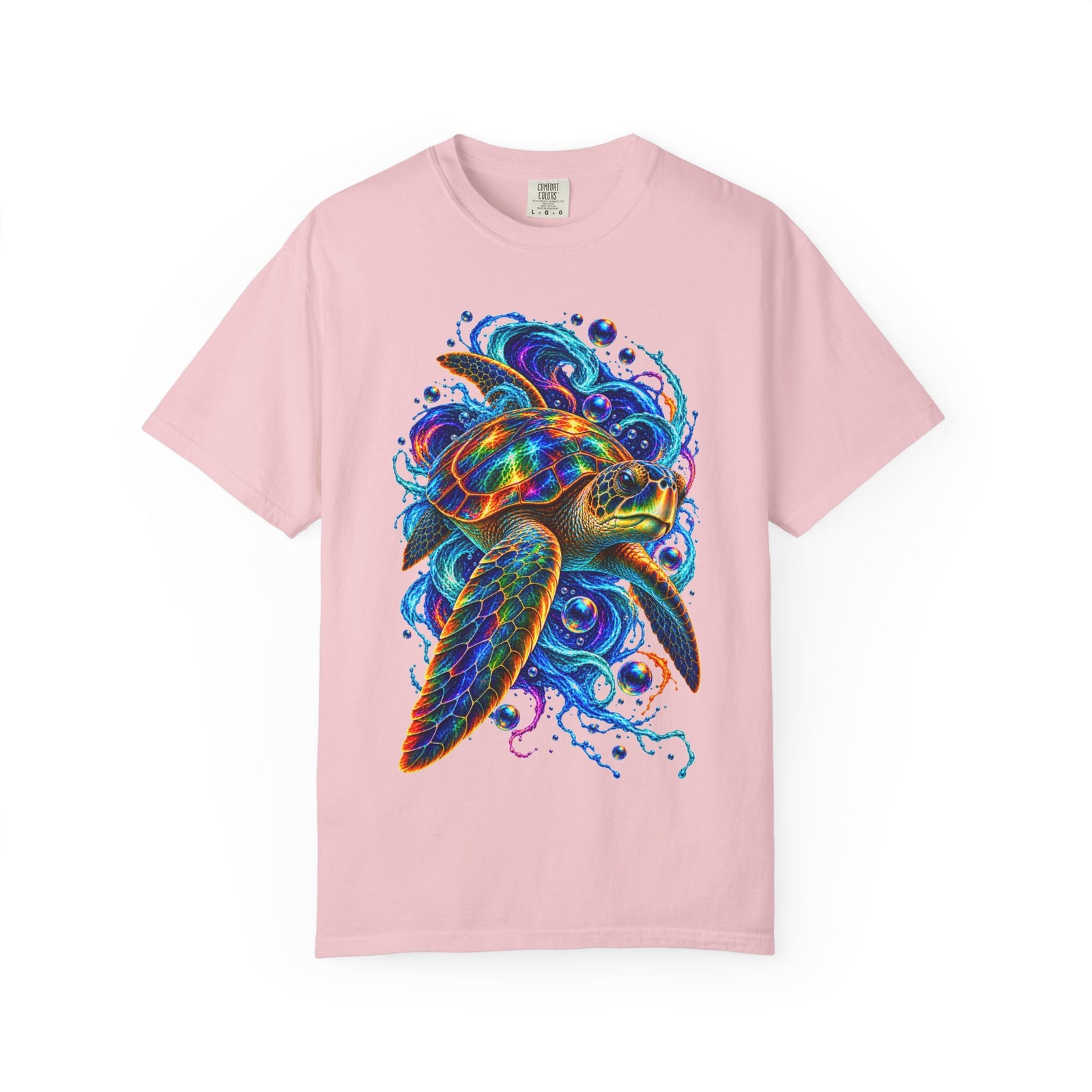 Sea Turtle Psychedelic Graphic T-Shirt