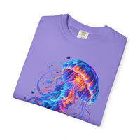 Jellyfish Glow T-Shirt — Neon Ocean Art Graphic Tee