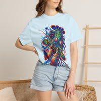 Psychedelic Lobster T-Shirt — Vibrant Neon Crustacean Graphic Tee
