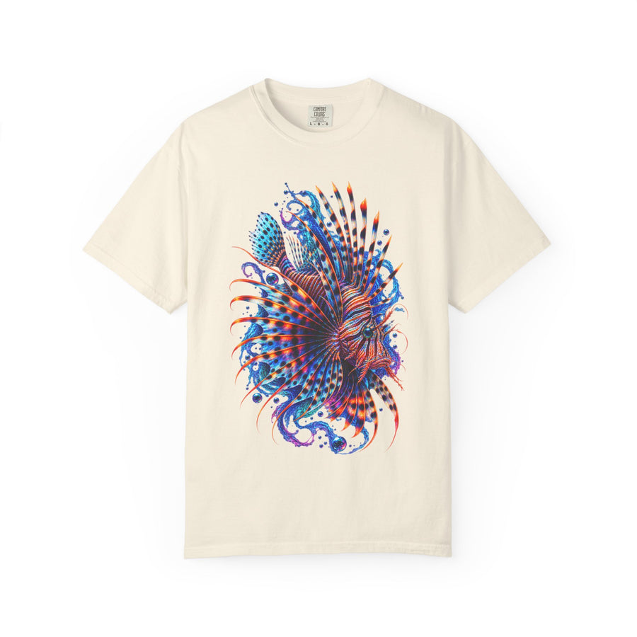 Lionfish Graphic T-Shirt — Vibrant Ocean Reef Art Tee