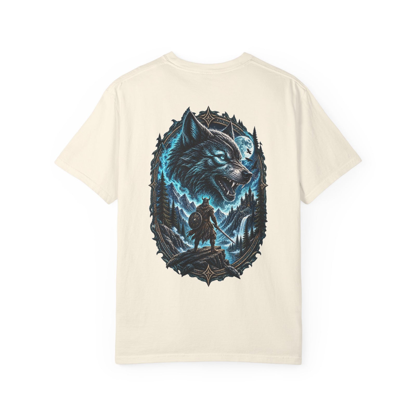 Wolf Moon T-Shirt — Wilderness Adventure Graphic Tee