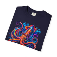 Squid Ink Art T-Shirt — Vibrant Octopus Graphic Tee