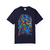 Sea Turtle Psychedelic Graphic T-Shirt
