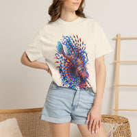 Lionfish Graphic T-Shirt — Vibrant Ocean Reef Art Tee