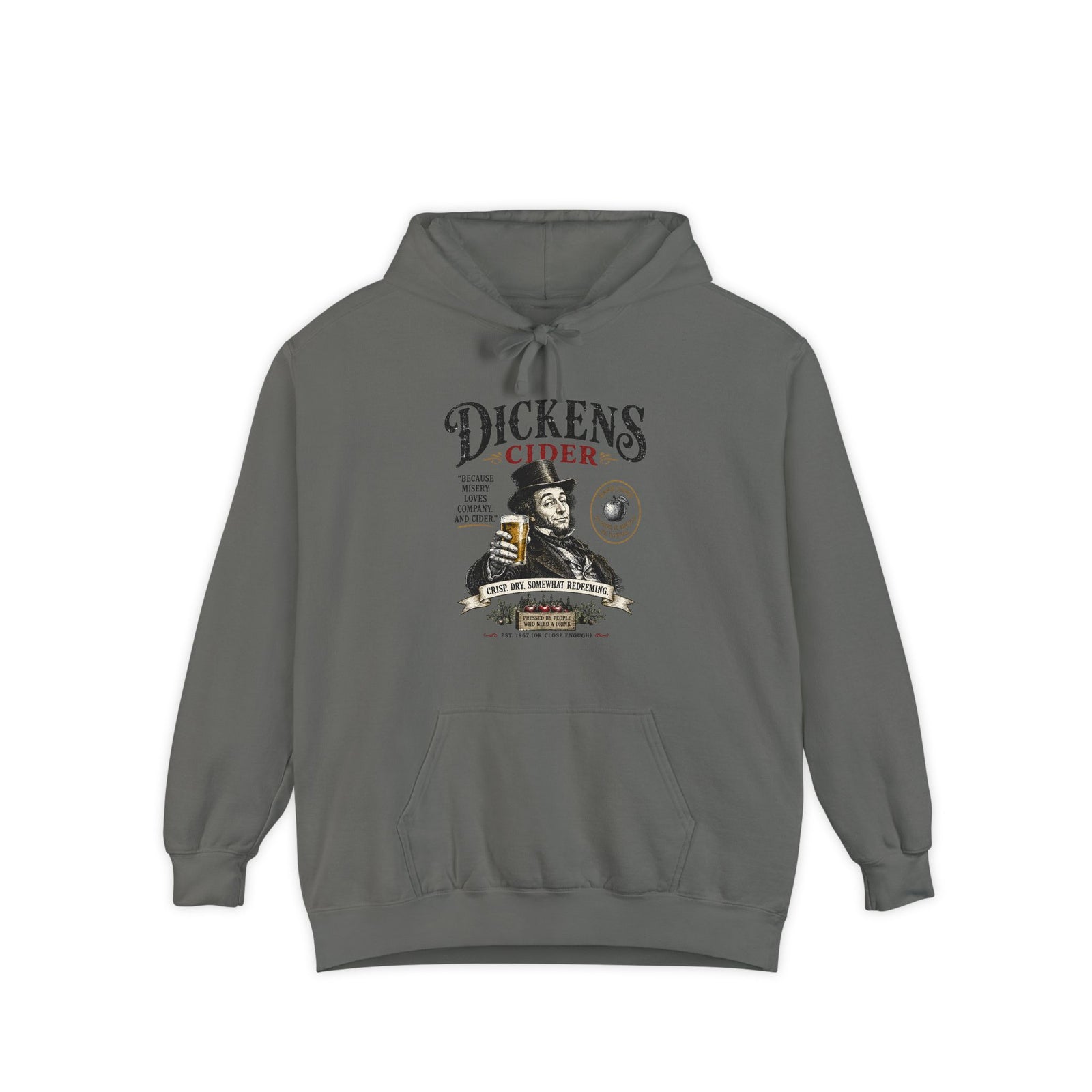 Dickens Cider hoodie | Misery Loves Company, Literary Humour