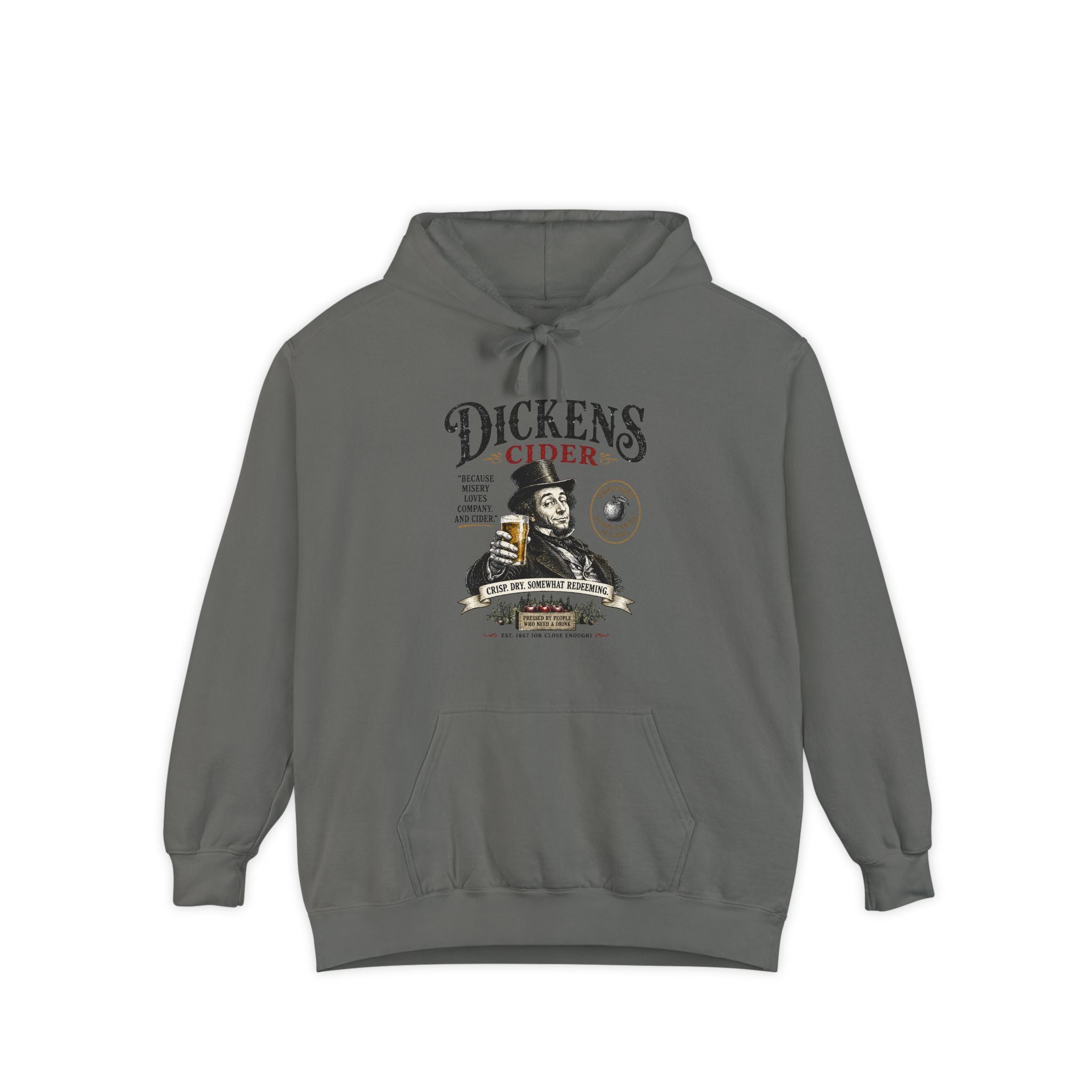 Dickens Cider hoodie | Misery Loves Company, Literary Humour