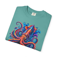 Squid Ink Art T-Shirt — Vibrant Octopus Graphic Tee