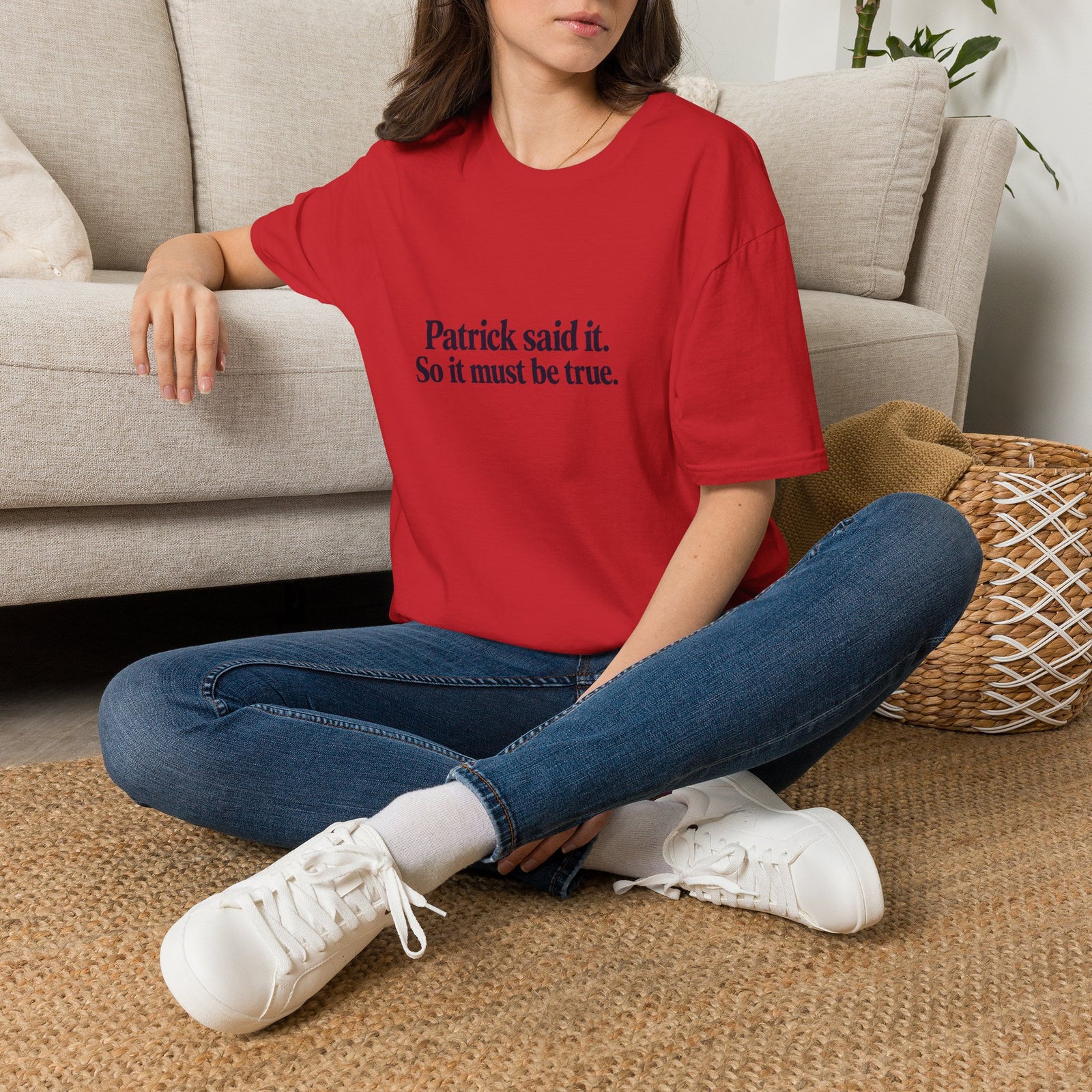 Patrick Said It T-Shirt — Funny Personalized Name Quote Tee