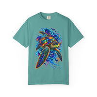 Sea Turtle Psychedelic Graphic T-Shirt