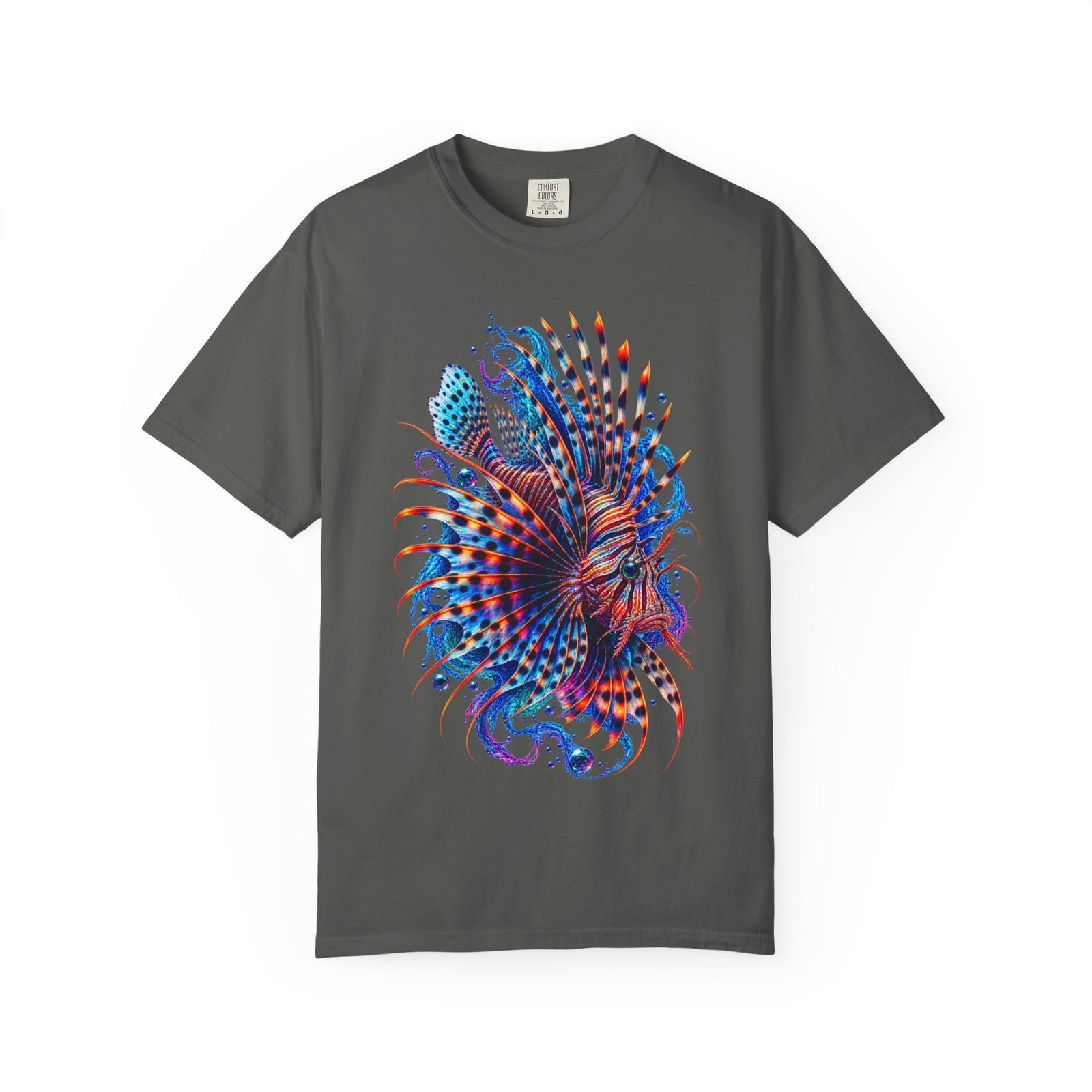 Lionfish Graphic T-Shirt — Vibrant Ocean Reef Art Tee