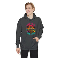 Good Vibes & Tan Lines Hoodie | Tropical Tiki Palm Flowers
